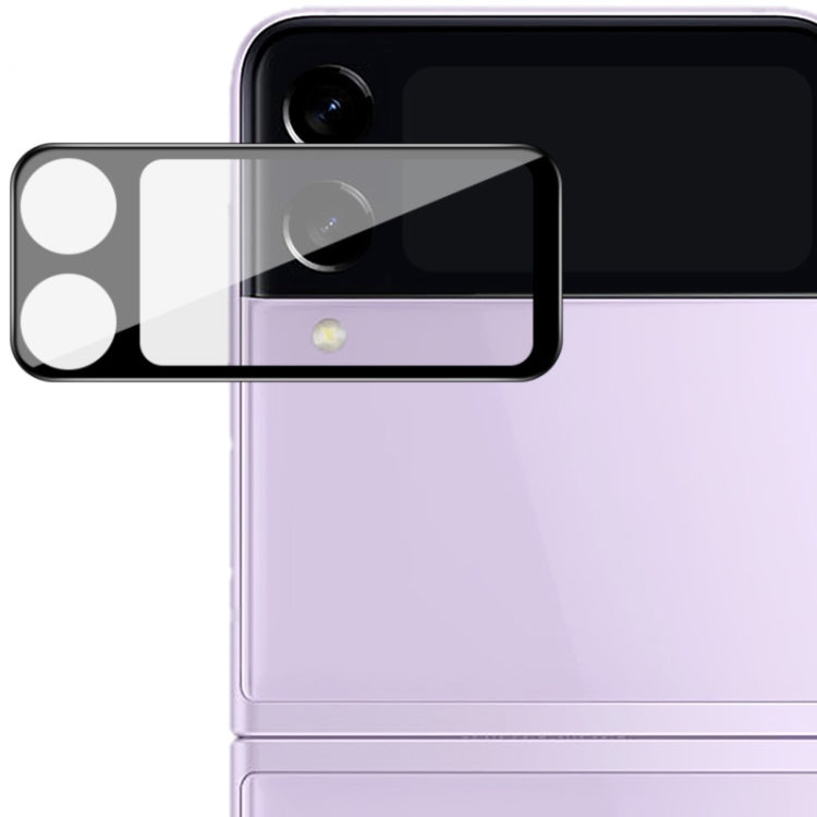 IMAK Rear Camera Lens Glass Film Black Version, For Samsung Galaxy Z Flip3 5G