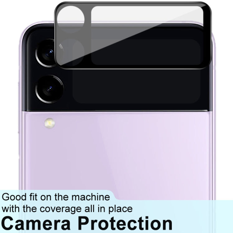 IMAK Rear Camera Lens Glass Film Black Version, For Samsung Galaxy Z Flip3 5G