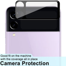 Load image into Gallery viewer, IMAK Rear Camera Lens Glass Film Black Version, For Samsung Galaxy Z Flip3 5G