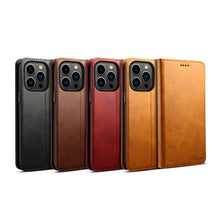 Load image into Gallery viewer, Calf Texture Horizontal Flip Leather Case with Holder &amp; Card Slots &amp; Wallet, For iPhone 13 Pro Max, For iPhone 13 Pro, For iPhone 13, For iPhone 13 mini