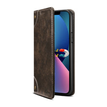 Load image into Gallery viewer, Baroque Simple Horizontal Flip Leather Case with Holder &amp; Card Slots &amp; Wallet, For iPhone 13 mini, For iPhone 13, For iPhone 13 Pro, For iPhone 13 Pro Max