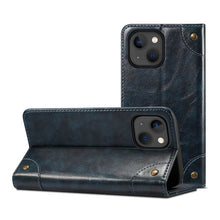 Load image into Gallery viewer, Baroque Simple Horizontal Flip Leather Case with Holder &amp; Card Slots &amp; Wallet, For iPhone 13 mini, For iPhone 13, For iPhone 13 Pro, For iPhone 13 Pro Max