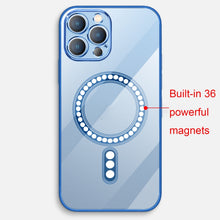 Load image into Gallery viewer, Classic Electroplating Shockproof Magsafe Case, For iPhone 13 mini, For iPhone 13, For iPhone 13 Pro, For iPhone 13 Pro Max, For iPhone 12, For iPhone 12 Pro, For iPhone 12 Pro Max, For iPhone 11