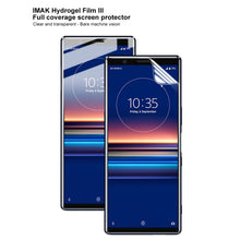 Load image into Gallery viewer, 2 PCS IMAK Curved Full Screen Hydrogel Film 3 Screen Protector