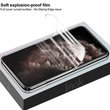 Load image into Gallery viewer, 2 PCS IMAK Curved Full Screen Hydrogel Film 3 Screen Protector, For iPhone 11, For iPhone 11 Pro, For iPhone 11 Pro Max