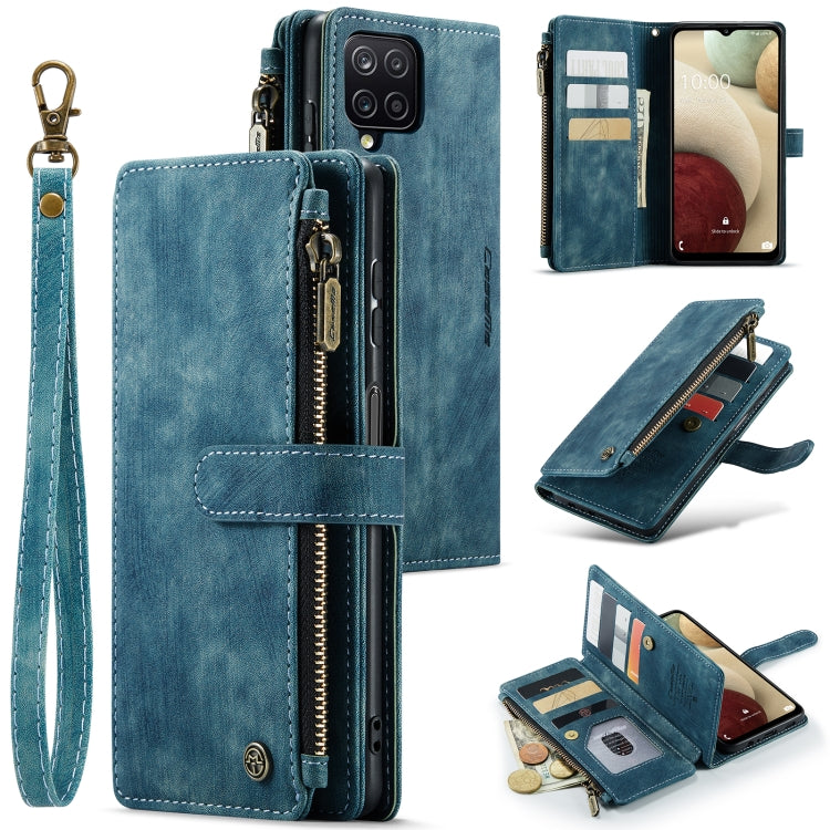 CaseMe-C30 PU + TPU Multifunctional Horizontal Flip Leather Case with Holder & Card Slot & Wallet & Zipper Pocket, For Samsung Galaxy A12, For Samsung Galaxy A52 5G / 4G, For Samsung Galaxy Note10+, For Samsung Galaxy Note20 Ultra, For Samsung Galaxy S...