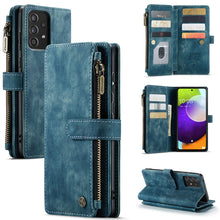 Load image into Gallery viewer, CaseMe-C30 PU + TPU Multifunctional Horizontal Flip Leather Case with Holder &amp; Card Slot &amp; Wallet &amp; Zipper Pocket, For Samsung Galaxy A12, For Samsung Galaxy A52 5G / 4G, For Samsung Galaxy Note10+, For Samsung Galaxy Note20 Ultra, For Samsung Galaxy S...