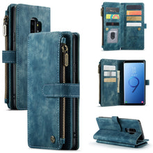Load image into Gallery viewer, CaseMe-C30 PU + TPU Multifunctional Horizontal Flip Leather Case with Holder &amp; Card Slot &amp; Wallet &amp; Zipper Pocket, For Samsung Galaxy A12, For Samsung Galaxy A52 5G / 4G, For Samsung Galaxy Note10+, For Samsung Galaxy Note20 Ultra, For Samsung Galaxy S...