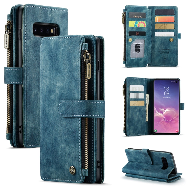 CaseMe-C30 PU + TPU Multifunctional Horizontal Flip Leather Case with Holder & Card Slot & Wallet & Zipper Pocket, For Samsung Galaxy A12, For Samsung Galaxy A52 5G / 4G, For Samsung Galaxy Note10+, For Samsung Galaxy Note20 Ultra, For Samsung Galaxy S...