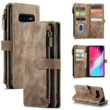 Load image into Gallery viewer, CaseMe-C30 PU + TPU Multifunctional Horizontal Flip Leather Case with Holder &amp; Card Slot &amp; Wallet &amp; Zipper Pocket, For Samsung Galaxy A12, For Samsung Galaxy A52 5G / 4G, For Samsung Galaxy Note10+, For Samsung Galaxy Note20 Ultra, For Samsung Galaxy S...