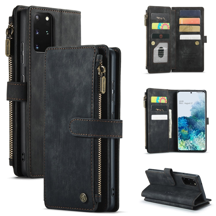 CaseMe-C30 PU + TPU Multifunctional Horizontal Flip Leather Case with Holder & Card Slot & Wallet & Zipper Pocket, For Samsung Galaxy A12, For Samsung Galaxy A52 5G / 4G, For Samsung Galaxy Note10+, For Samsung Galaxy Note20 Ultra, For Samsung Galaxy S...