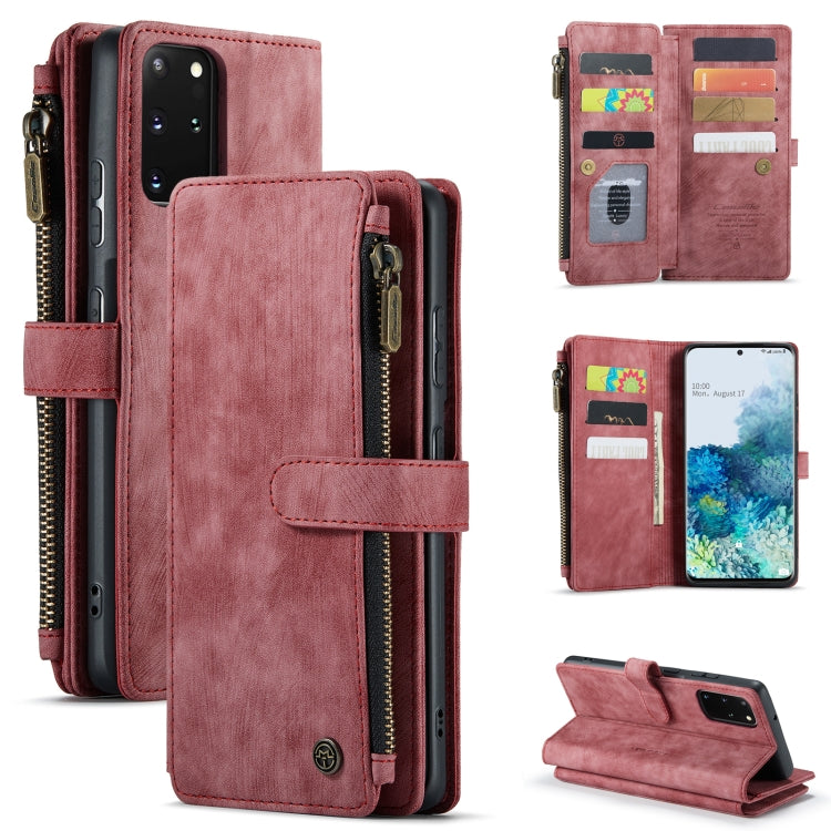 CaseMe-C30 PU + TPU Multifunctional Horizontal Flip Leather Case with Holder & Card Slot & Wallet & Zipper Pocket, For Samsung Galaxy A12, For Samsung Galaxy A52 5G / 4G, For Samsung Galaxy Note10+, For Samsung Galaxy Note20 Ultra, For Samsung Galaxy S...