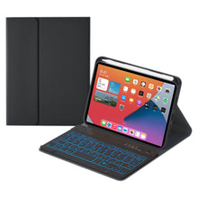 Load image into Gallery viewer, HK006D Square Keys Detachable Bluetooth Keyboard Leather Case with White Backlight &amp; Holder for iPad mini 6, HK006D