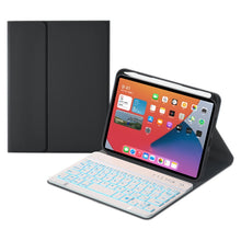 Load image into Gallery viewer, HK006D Square Keys Detachable Bluetooth Keyboard Leather Case with White Backlight &amp; Holder for iPad mini 6, HK006D