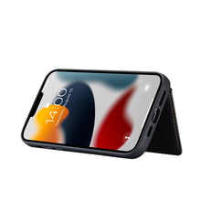 Load image into Gallery viewer, JEEHOOD Retro Magnetic Detachable Protective Case with Wallet &amp; Card Slot &amp; Holder, For iPhone 13 mini, For iPhone 13, For iPhone 13 Pro, For iPhone 13 Pro Max