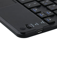 Load image into Gallery viewer, HK006C Detachable Bluetooth Keyboard Leather Case with Touchpad &amp; Holder for iPad mini 6