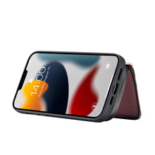 Load image into Gallery viewer, JEEHOOD Magnetic Zipper Horizontal Flip Leather Case with Holder &amp; Card Slot &amp; Wallet, For iPhone 13 mini, For iPhone 13, For iPhone 13 Pro, For iPhone 13 Pro Max