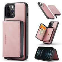 Load image into Gallery viewer, JEEHOOD Magnetic Zipper Horizontal Flip Leather Case with Holder &amp; Card Slot &amp; Wallet, For iPhone 13 mini, For iPhone 13, For iPhone 13 Pro, For iPhone 13 Pro Max