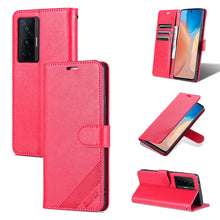 Load image into Gallery viewer, AZNS Sheepskin Texture Horizontal Flip Leather Case with Holder &amp; Card Slots &amp; Wallet, For vivo X70, For vivo X70 Pro, For Honor X20, For Xiaomi Redmi 10, For Xiaomi Mix 4