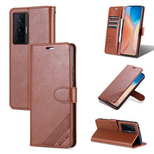 Load image into Gallery viewer, AZNS Sheepskin Texture Horizontal Flip Leather Case with Holder &amp; Card Slots &amp; Wallet, For vivo X70, For vivo X70 Pro, For Honor X20, For Xiaomi Redmi 10, For Xiaomi Mix 4