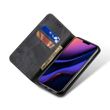 Load image into Gallery viewer, Denim Texture Casual Style Horizontal Flip Leather Case with Holder &amp; Card Slots &amp; Wallet, For iPhone 11 Pro Max, For iPhone 11 Pro, For iPhone 11, For iPhone X / XS, For iPhone XS Max, For Huawei Y9 (2019)