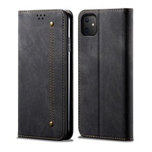Load image into Gallery viewer, Denim Texture Casual Style Horizontal Flip Leather Case with Holder &amp; Card Slots &amp; Wallet, For iPhone 11 Pro Max, For iPhone 11 Pro, For iPhone 11, For iPhone X / XS, For iPhone XS Max, For Huawei Y9 (2019)