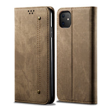 Load image into Gallery viewer, Denim Texture Casual Style Horizontal Flip Leather Case with Holder &amp; Card Slots &amp; Wallet, For iPhone 11 Pro Max, For iPhone 11 Pro, For iPhone 11, For iPhone X / XS, For iPhone XS Max, For Huawei Y9 (2019)