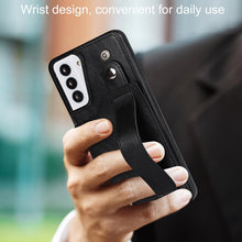Load image into Gallery viewer, Crazy Horse Texture Shockproof TPU + PU Leather Case with Card Slot &amp; Wrist Strap Holder, For Samsung Galaxy S21 5G, For Samsung Galaxy S21+ 5G, For Samsung Galaxy S21 Ultra 5G, For Samsung Galaxy S21 FE, For Samsung Galaxy S20, For Samsung Galaxy S20+