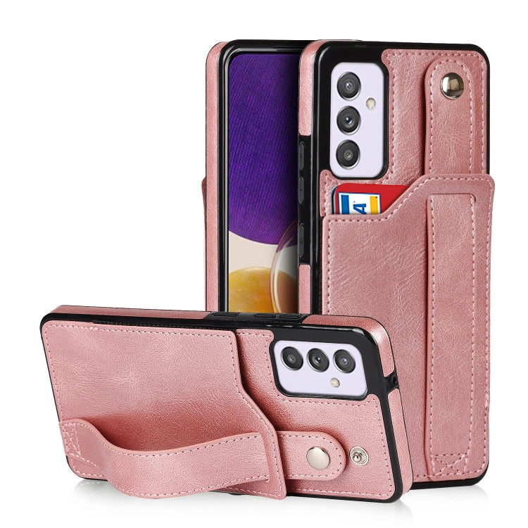 Crazy Horse Texture Shockproof TPU + PU Leather Case with Card Slot & Wrist Strap Holder, For Samsung Galaxy S20 Ultra, For Samsung Galaxy Note20, For Samsung Galaxy Note20 Ultra, For Samsung Galaxy A82 5G, For Samsung Galaxy A72 5G / 4G               ...