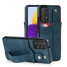 Load image into Gallery viewer, Crazy Horse Texture Shockproof TPU + PU Leather Case with Card Slot &amp; Wrist Strap Holder, For Samsung Galaxy S20 Ultra, For Samsung Galaxy Note20, For Samsung Galaxy Note20 Ultra, For Samsung Galaxy A82 5G, For Samsung Galaxy A72 5G / 4G               ...