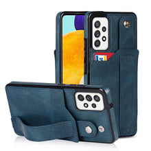 Load image into Gallery viewer, Crazy Horse Texture Shockproof TPU + PU Leather Case with Card Slot &amp; Wrist Strap Holder, For Samsung Galaxy S20 Ultra, For Samsung Galaxy Note20, For Samsung Galaxy Note20 Ultra, For Samsung Galaxy A82 5G, For Samsung Galaxy A72 5G / 4G               ...