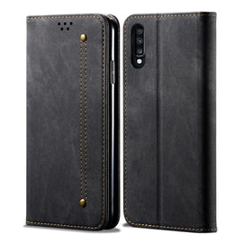 Denim Texture Casual Style Horizontal Flip Leather Case with Holder & Card Slots & Wallet, For Galaxy A70, For Galaxy M30s, For Galaxy A20s, For Galaxy A50s / A50 / A30s, For Galaxy S10 5G, For Galaxy S10, For Galaxy S10e, For Galaxy S10+              ...