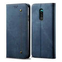 Load image into Gallery viewer, Denim Texture Casual Style Horizontal Flip Leather Case with Holder &amp; Card Slots &amp; Wallet, For OnePlus 7T Pro, For Xiaomi Mi 9T / Redmi K20, For Xiaomi Mi 9T Pro / Redmi K20, For Xiaomi Mi CC9 / Mi 9 Lite, For Xiaomi Mi CC9e / Mi A3, For Xiaomi Redmi 8...