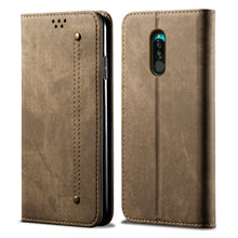 Load image into Gallery viewer, Denim Texture Casual Style Horizontal Flip Leather Case with Holder &amp; Card Slots &amp; Wallet, For OnePlus 7T Pro, For Xiaomi Mi 9T / Redmi K20, For Xiaomi Mi 9T Pro / Redmi K20, For Xiaomi Mi CC9 / Mi 9 Lite, For Xiaomi Mi CC9e / Mi A3, For Xiaomi Redmi 8...