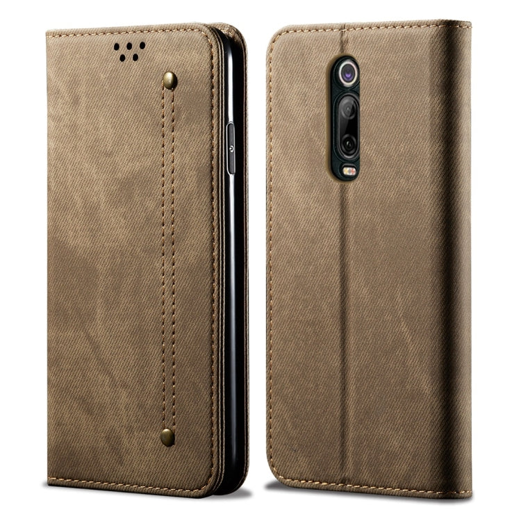 Denim Texture Casual Style Horizontal Flip Leather Case with Holder & Card Slots & Wallet, For OnePlus 7T Pro, For Xiaomi Mi 9T / Redmi K20, For Xiaomi Mi 9T Pro / Redmi K20, For Xiaomi Mi CC9 / Mi 9 Lite, For Xiaomi Mi CC9e / Mi A3, For Xiaomi Redmi 8...
