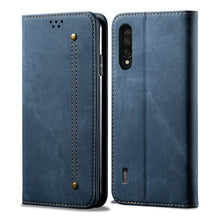 Load image into Gallery viewer, Denim Texture Casual Style Horizontal Flip Leather Case with Holder &amp; Card Slots &amp; Wallet, For OnePlus 7T Pro, For Xiaomi Mi 9T / Redmi K20, For Xiaomi Mi 9T Pro / Redmi K20, For Xiaomi Mi CC9 / Mi 9 Lite, For Xiaomi Mi CC9e / Mi A3, For Xiaomi Redmi 8...