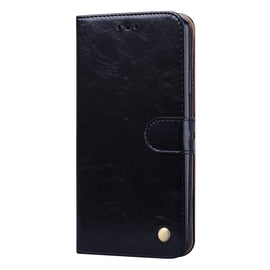 Business Style Oil Wax Texture Horizontal Flip Leather Case with Holder & Card Slots & Wallet, For iPhone 13 mini, For iPhone 13, For iPhone 13 Pro, For iPhone 13 Pro Max, For Xiaomi Redmi 10