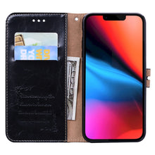 Load image into Gallery viewer, Business Style Oil Wax Texture Horizontal Flip Leather Case with Holder &amp; Card Slots &amp; Wallet, For iPhone 13 mini, For iPhone 13, For iPhone 13 Pro, For iPhone 13 Pro Max, For Xiaomi Redmi 10