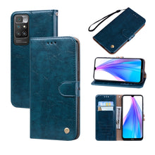 Load image into Gallery viewer, Business Style Oil Wax Texture Horizontal Flip Leather Case with Holder &amp; Card Slots &amp; Wallet, For iPhone 13 mini, For iPhone 13, For iPhone 13 Pro, For iPhone 13 Pro Max, For Xiaomi Redmi 10