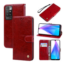 Load image into Gallery viewer, Business Style Oil Wax Texture Horizontal Flip Leather Case with Holder &amp; Card Slots &amp; Wallet, For iPhone 13 mini, For iPhone 13, For iPhone 13 Pro, For iPhone 13 Pro Max, For Xiaomi Redmi 10