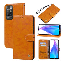 Load image into Gallery viewer, Business Style Oil Wax Texture Horizontal Flip Leather Case with Holder &amp; Card Slots &amp; Wallet, For iPhone 13 mini, For iPhone 13, For iPhone 13 Pro, For iPhone 13 Pro Max, For Xiaomi Redmi 10