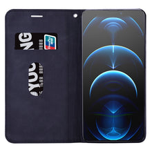 Load image into Gallery viewer, Frosted Business Magnetic Horizontal Flip PU Leather Case with Holder &amp; Card Slot &amp; Lanyard, For iPhone 13 mini, For iPhone 13, For iPhone 13 Pro, For iPhone 13 Pro Max, For Xiaomi Redmi 10