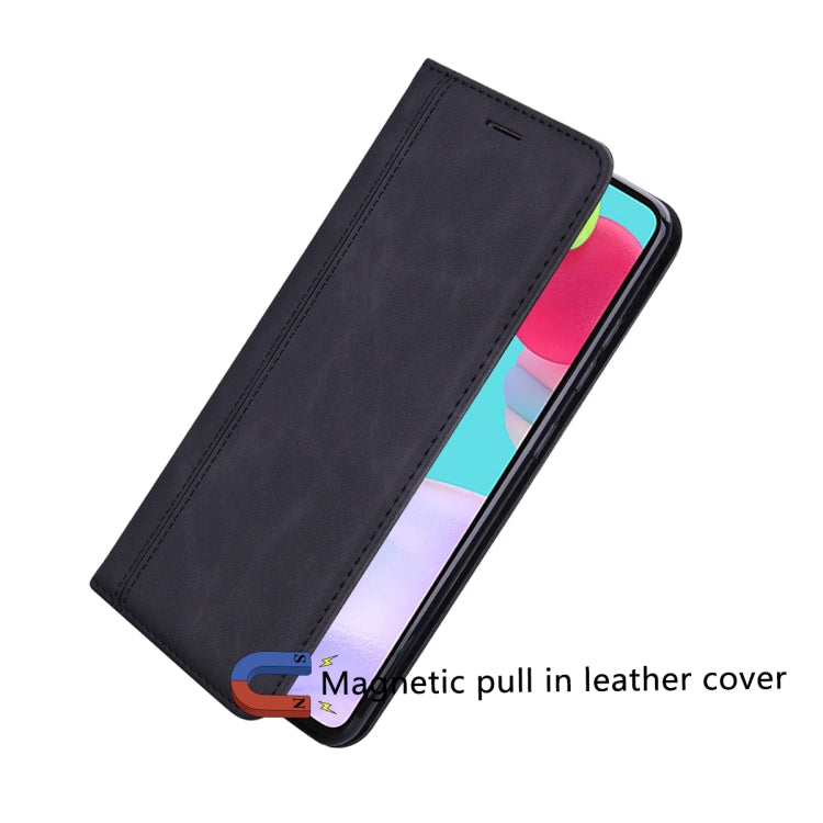 Frosted Business Magnetic Horizontal Flip PU Leather Case with Holder & Card Slot & Lanyard, For iPhone 13 mini, For iPhone 13, For iPhone 13 Pro, For iPhone 13 Pro Max, For Xiaomi Redmi 10