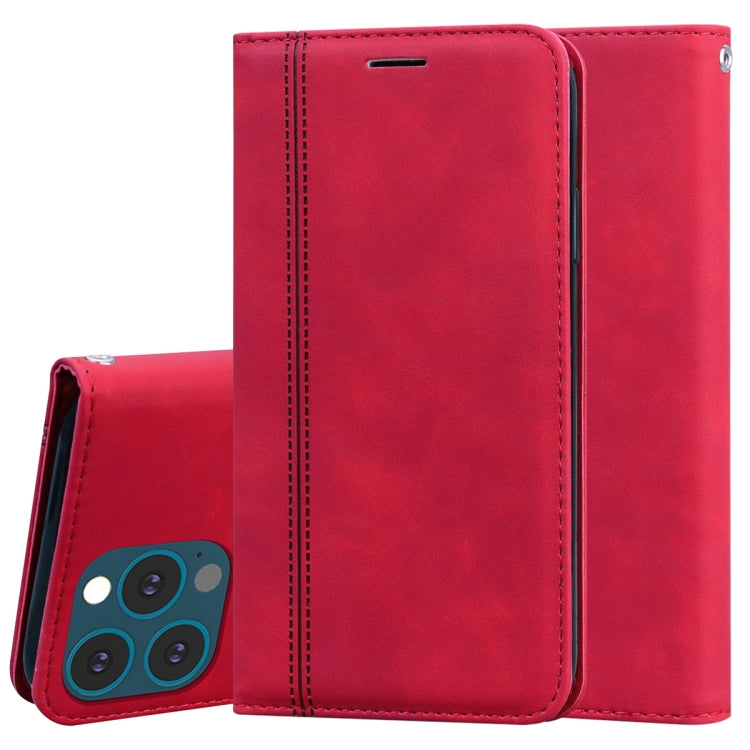 Frosted Business Magnetic Horizontal Flip PU Leather Case with Holder & Card Slot & Lanyard, For iPhone 13 mini, For iPhone 13, For iPhone 13 Pro, For iPhone 13 Pro Max, For Xiaomi Redmi 10