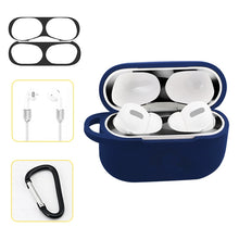 Load image into Gallery viewer, For AirPods Pro Silicone Wireless Earphone Protective Case Storage Box with Hook &amp; Anti-drop Rope