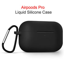 Load image into Gallery viewer, For AirPods Pro Silicone Wireless Earphone Protective Case Storage Box with Hook &amp; Anti-drop Rope