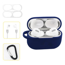 Load image into Gallery viewer, For AirPods Pro Silicone Wireless Earphone Protective Case Storage Box with Hook &amp; Anti-drop Rope