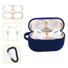 Load image into Gallery viewer, For AirPods Pro Silicone Wireless Earphone Protective Case Storage Box with Hook &amp; Anti-drop Rope