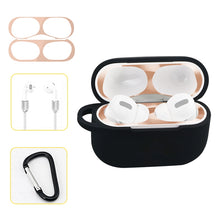 Load image into Gallery viewer, For AirPods Pro Silicone Wireless Earphone Protective Case Storage Box with Hook &amp; Anti-drop Rope