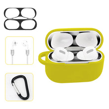 Load image into Gallery viewer, For AirPods Pro Silicone Wireless Earphone Protective Case Storage Box with Hook &amp; Anti-drop Rope